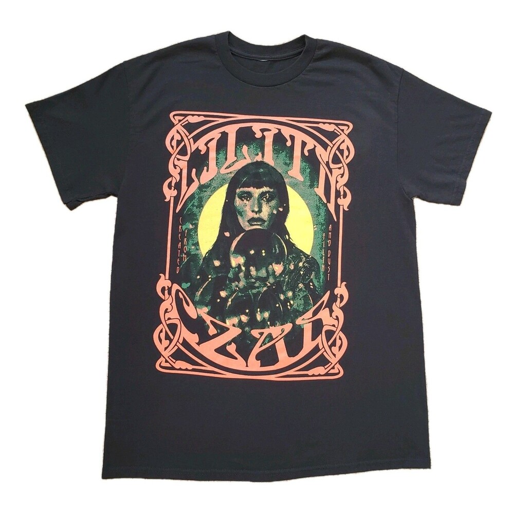 Lililth Czar Created From Filth & Dust Sz Medium Black Double Side Tour T-Shirt